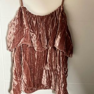 Madewell Velour Top